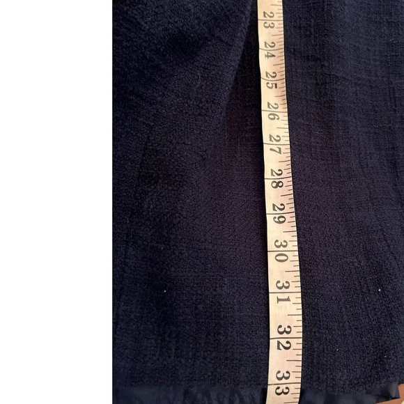 Karl Lagerfeld Blue Tweed Dress - Picture 9 of 9